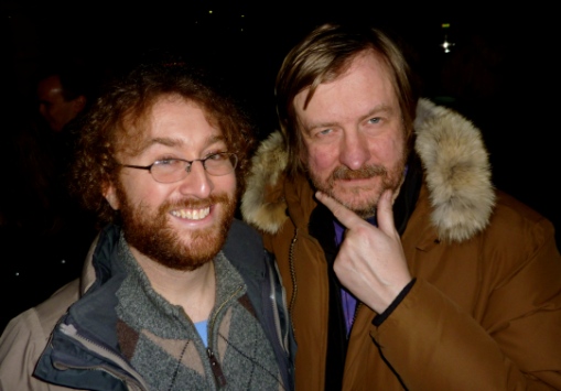 with Duglas T Stewart from BMX Bandits